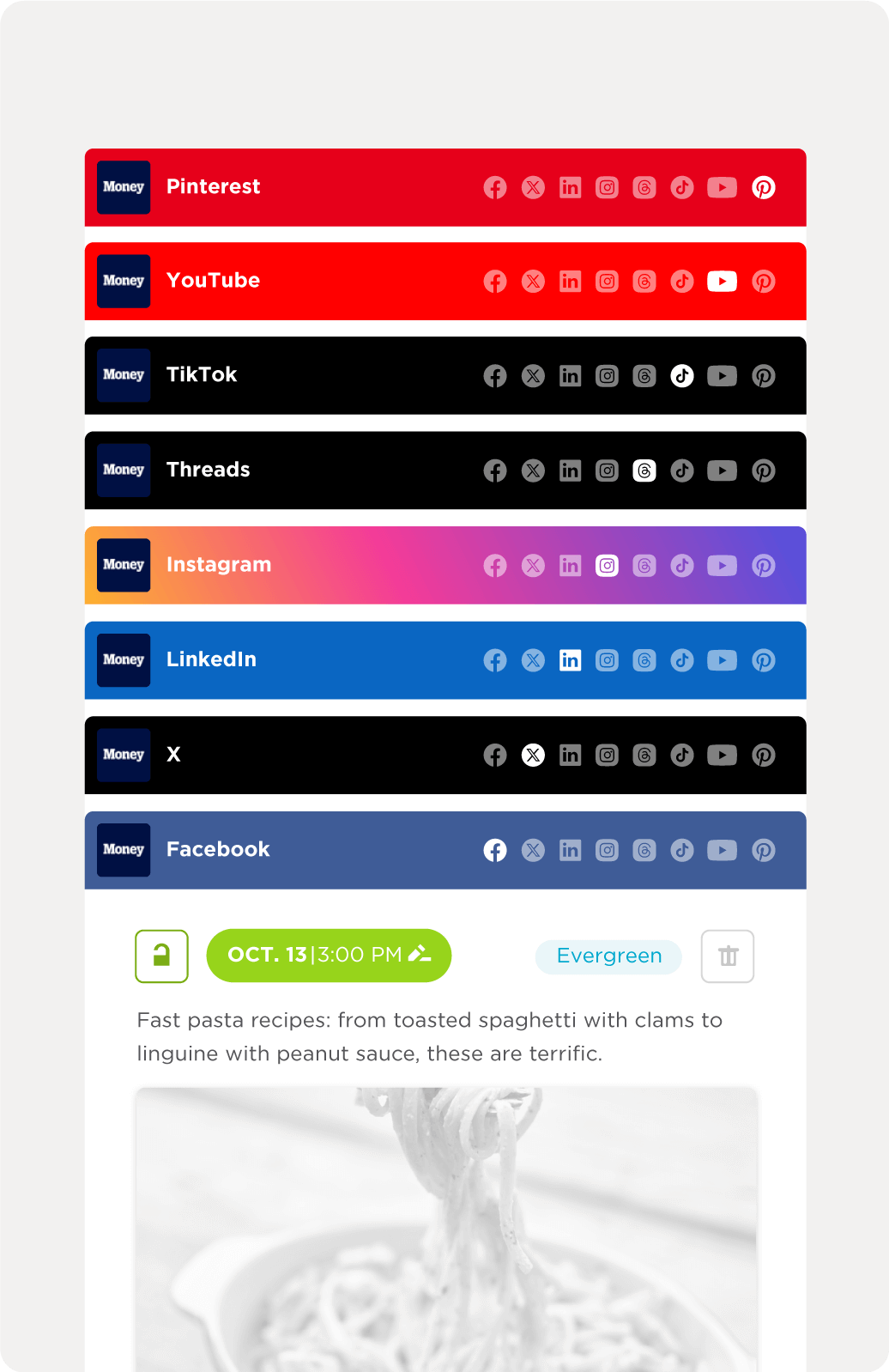 True Anthem - All social networks in one platform