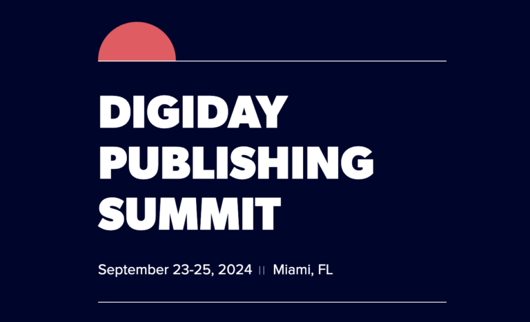 True Anthem at DigiDay Publishing Summit in Miami